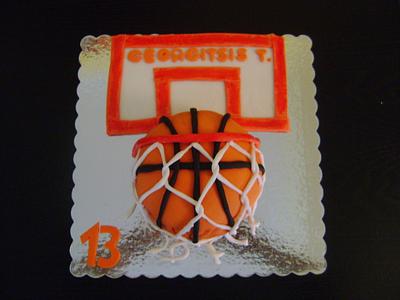 Basketball cake  - Cake by Dora Th.