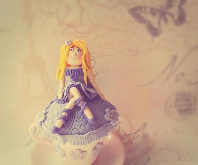 Ballerina belle teacup cake  - Cake by Amy