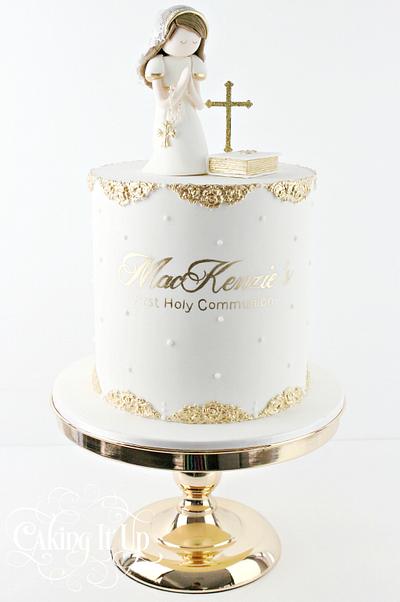 Holy Communion Cake - Cake by Caking It Up