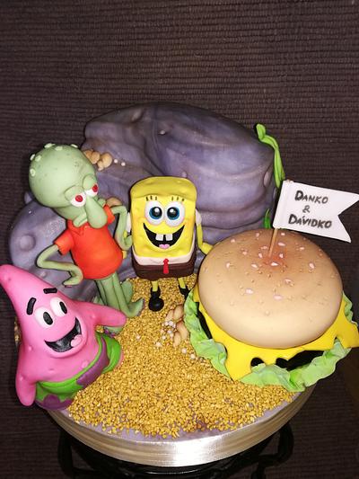 Sponge Bob & Friends - Cake by Martina