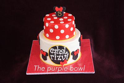 Minnie cake - Cake by The purple bowl