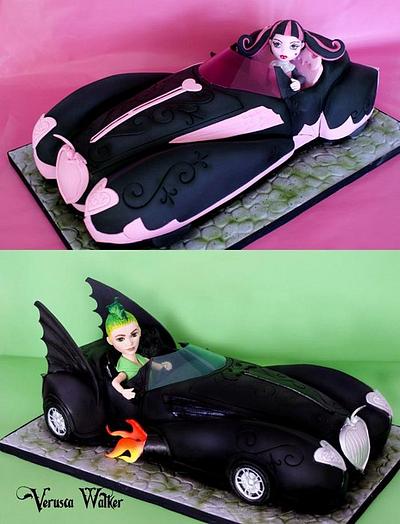 Monster High 3D Car Cake - Cake by Verusca Walker