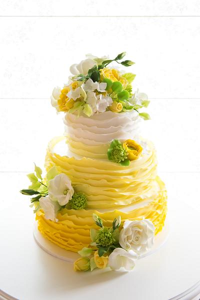 Yellow cake - Cake by Irina Apostol