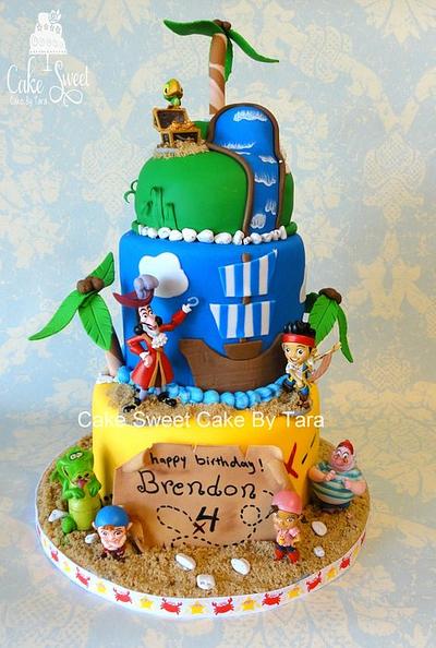 Jake and the  never land pirates - Cake by Cake Sweet Cake By Tara