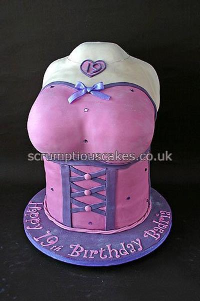 Torso cake - Cake by Scrumptious Cakes
