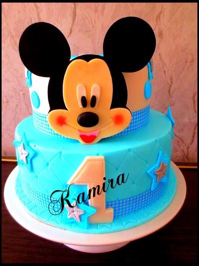 miki maus cake - Cake by Kamira