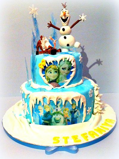Frozen cake - Cake by Nesi Cake