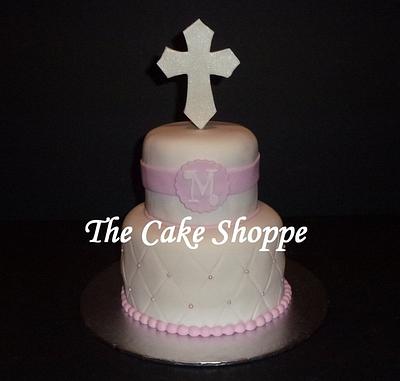 baptism/christening cake - Cake by THE CAKE SHOPPE