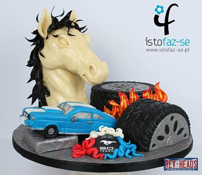 Mustang 50 years - REV HEADS Michael Almeida - Cake by Michael Almeida