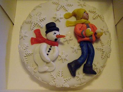 Winterfun and wintersadness - Cake by Tante Fondante