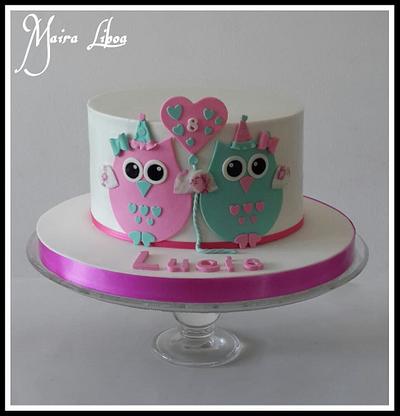 Owl cake - Cake by Maira Liboa