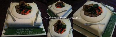 sunday lunch - Cake by little pickers cakes