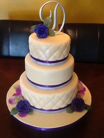 Simple wedding cake - Cake by Cakes by Maray