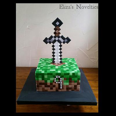 Minecraft  - Cake by Eliza's Novelties