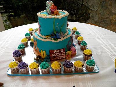 Finding Nemo Cake - Cake by Shelly-Anne