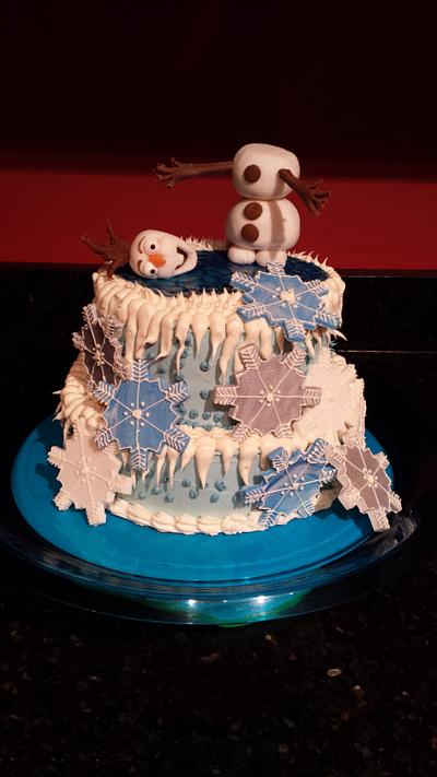 Frozen cake - Cake by Amber Rhofiry