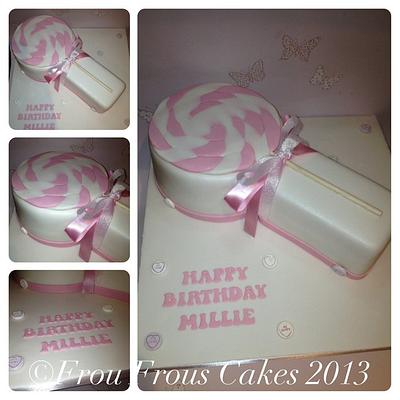 Lollipop Cake for a Special Princess - Cake by Frou Frous Cakes
