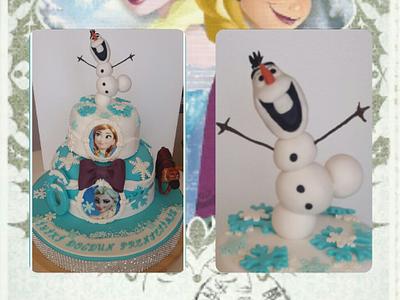 Olaf cake - Cake by Sevim Can