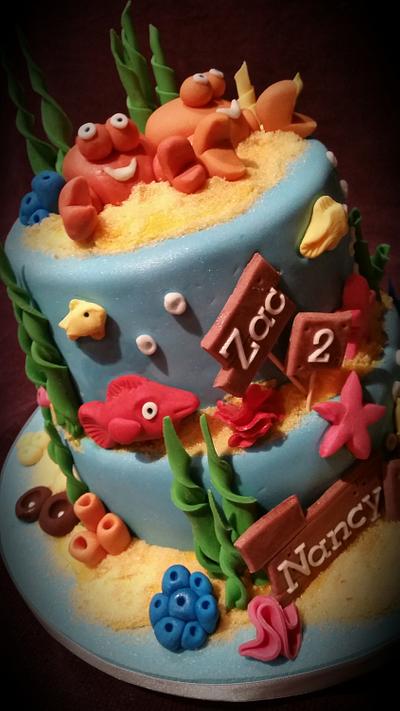 under the sea - Cake by Tracey