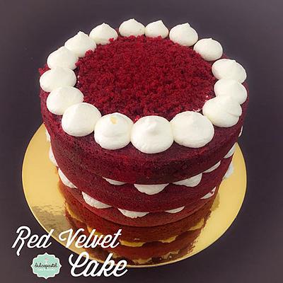 Torta Red Velvet Poblado - Cake by Dulcepastel.com