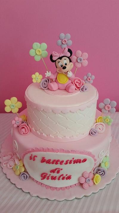 Sweet baby minnie cake  - Cake by Jenny Taormina 