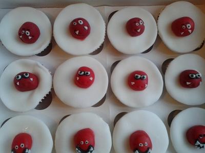 red nose cupcakes - Cake by Love it cakes