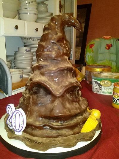 Harry Potter Sorting Hat - Cake by kellybe13