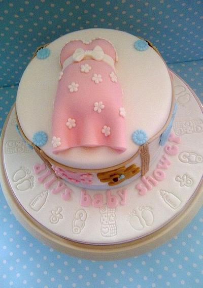 Baby Shower Cake - Cake by BellaButterflys