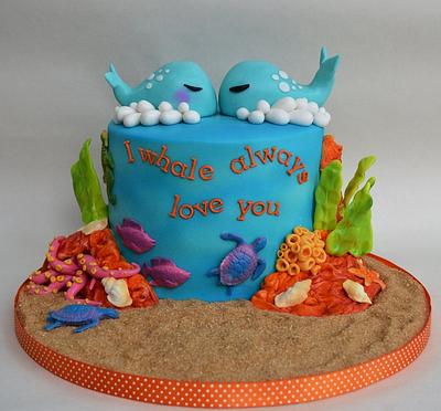 I whale always love you  - Cake by Karen Keaney