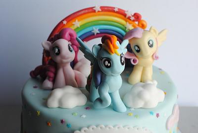 My Little Pony - Cake by Rabarbar_cakery