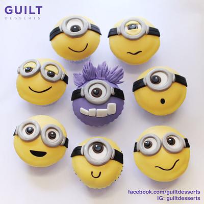 Minion Cupcakes! - Cake by Guilt Desserts