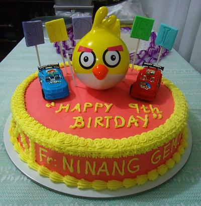 Angry Bird Cake - Cake by Venelyn G. Bagasol