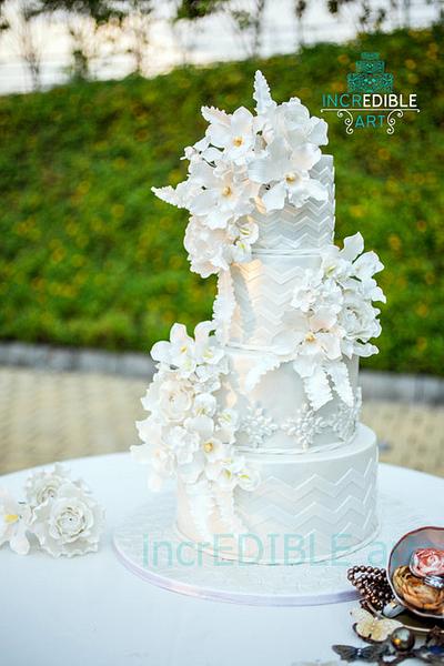 Arcadia of Purity-Engagement Cake - Cake by Rumana Jaseel