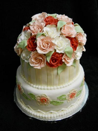 Kimbers  Anniversary Cake  - Cake by Laurie