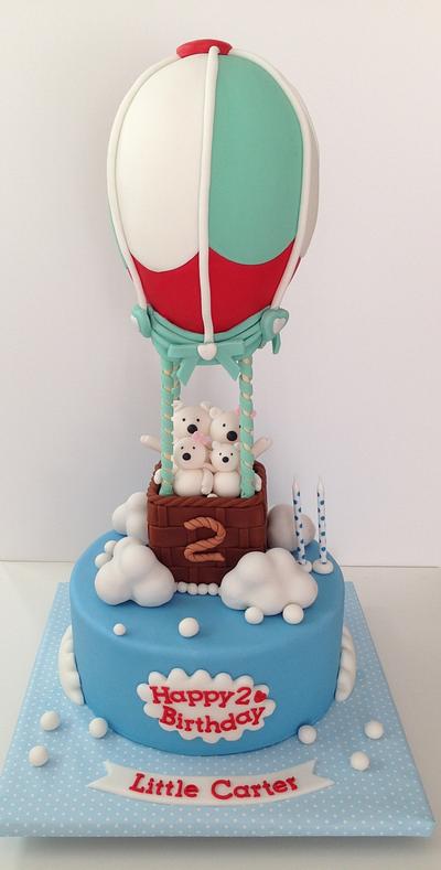 Hot air balloon - Cake by funni
