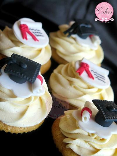 Graduation cupcakes  - Cake by Cakes Inspired by me
