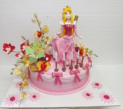 Aurora - Sleeping Beauty - Cake by Katarina