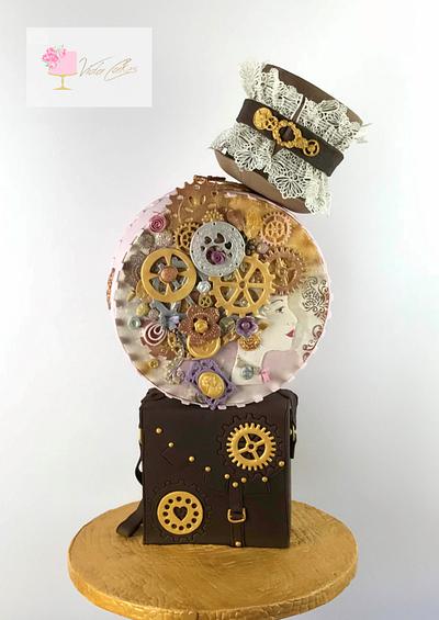 Mirabella Steampunk cake - Cake by vida cakes