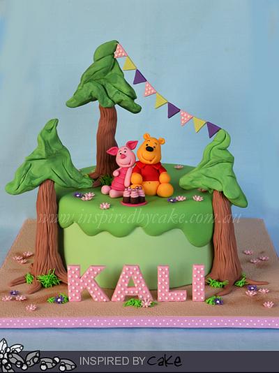 Winnie the Pooh and Piglets Party - Cake by Inspired by Cake - Vanessa