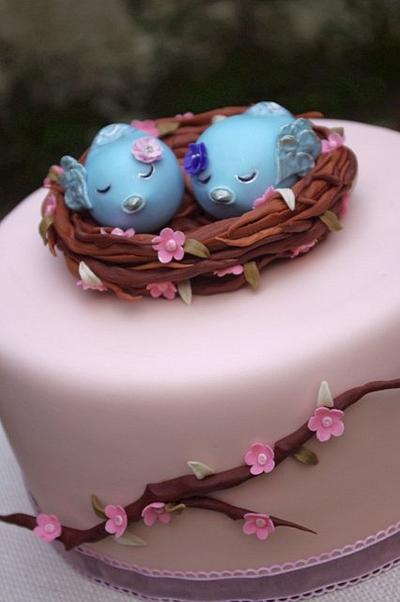 Sister Birds - Cake by Mandy
