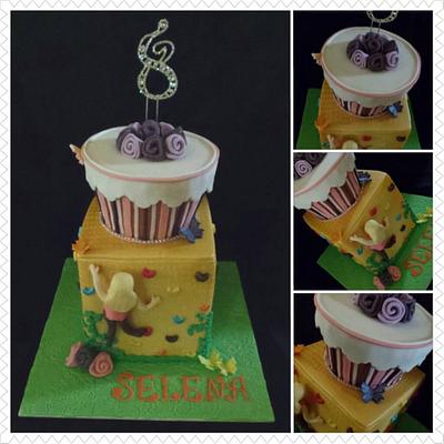 Rock climbing - Cake by Julie's Heavenly Cakes 