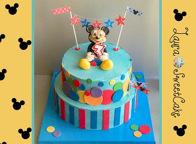 Mickey Mouse Cake - Cake by Laura Dachman