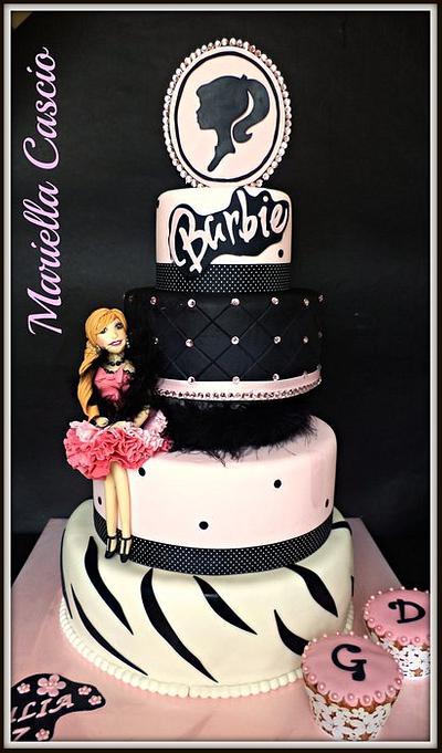 barbie cake - Cake by Mariella Cascio