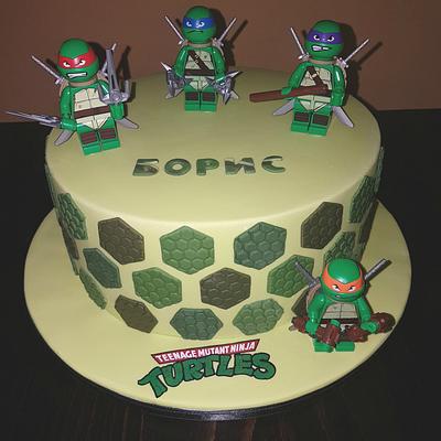 Turtles ninja cake - Cake by Vesi