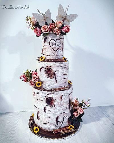 🍁Wedding cake Automne🍁 - Cake by Ornella Marchal 
