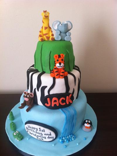 animal theme - Cake by Susanne