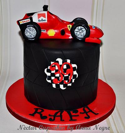 F1 Cake - Cake by nectarcupcakes