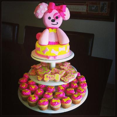Puppy love... - Cake by Bake my day! Creations 