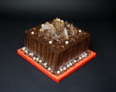 Drip square cake - Cake by Dragana