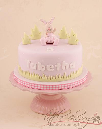 Lettice the Rabbit Cake - Cake by Little Cherry